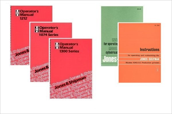 Operator's Manuals - Cylindrical